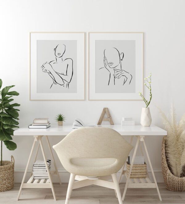 Skandinaavia stiilis postrid seinale