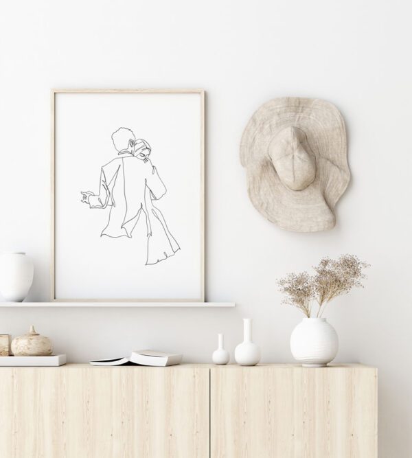 Skandinaavia stiilis postrid seinale