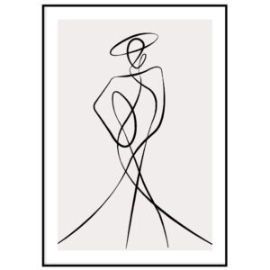 Skandinaavia stiilis postrid seinale