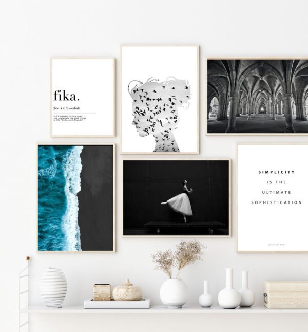 Skandinaavia stiilis postrid seinale