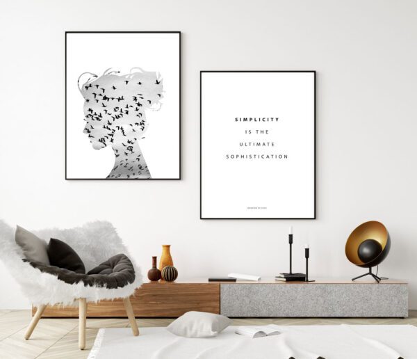 Skandinaavia stiilis postrid seinale