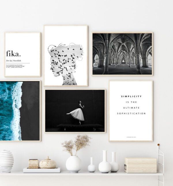 Skandinaavia stiilis postrid seinale