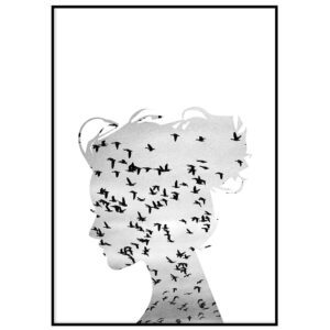 Skandinaavia stiilis postrid seinale