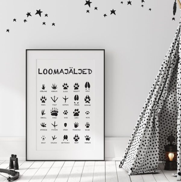 Skandinaavia stiilis postrid seinale