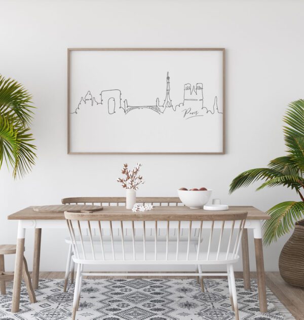 Skandinaavia stiilis postrid seinale