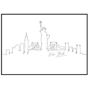 Skandinaavia stiilis postrid seinale