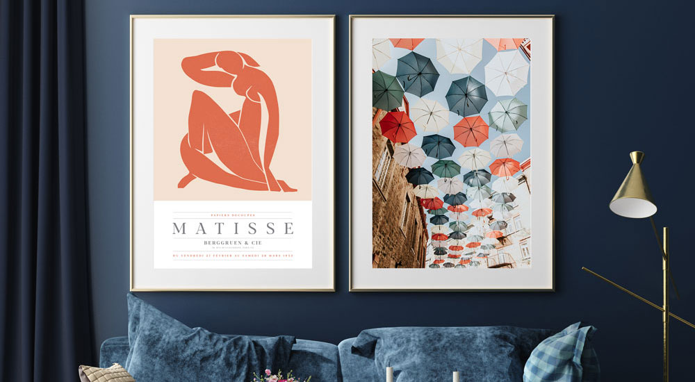 Skandinaavia stiilis postrid seinale