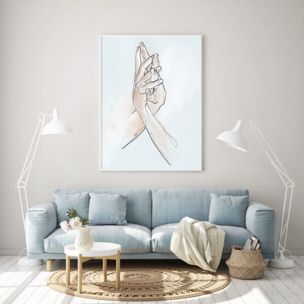 Skandinaavia stiilis postrid seinale