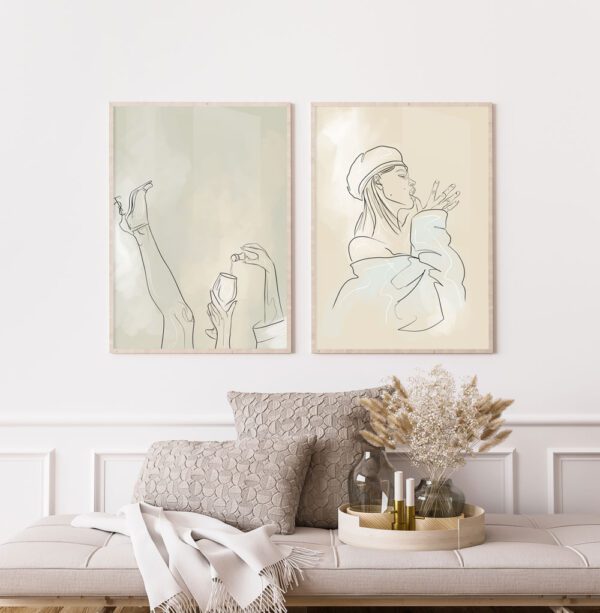 Skandinaavia stiilis postrid seinale