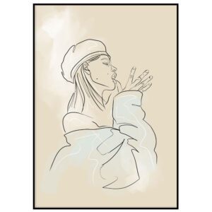 Skandinaavia stiilis postrid seinale