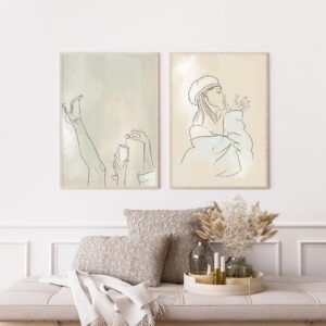 Skandinaavia stiilis postrid seinale