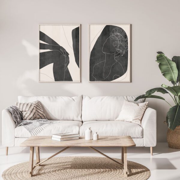 Skandinaavia stiilis postrid seinale