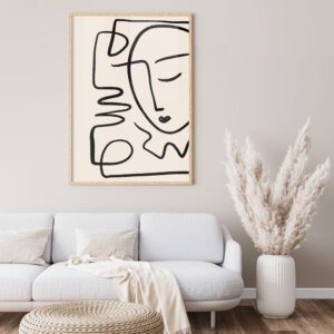 Skandinaavia stiilis postrid seinale