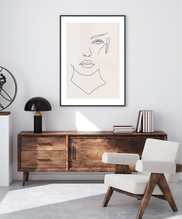 Skandinaavia stiilis postrid seinale