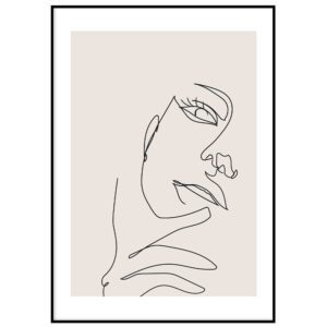 Skandinaavia stiilis postrid seinale