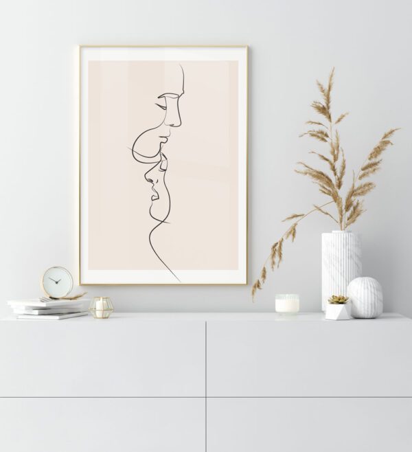 Skandinaavia stiilis postrid seinale