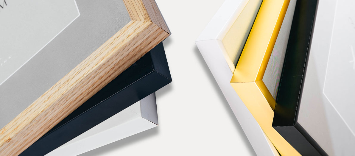 Pildiraamid puit kui ka plastikraamiga