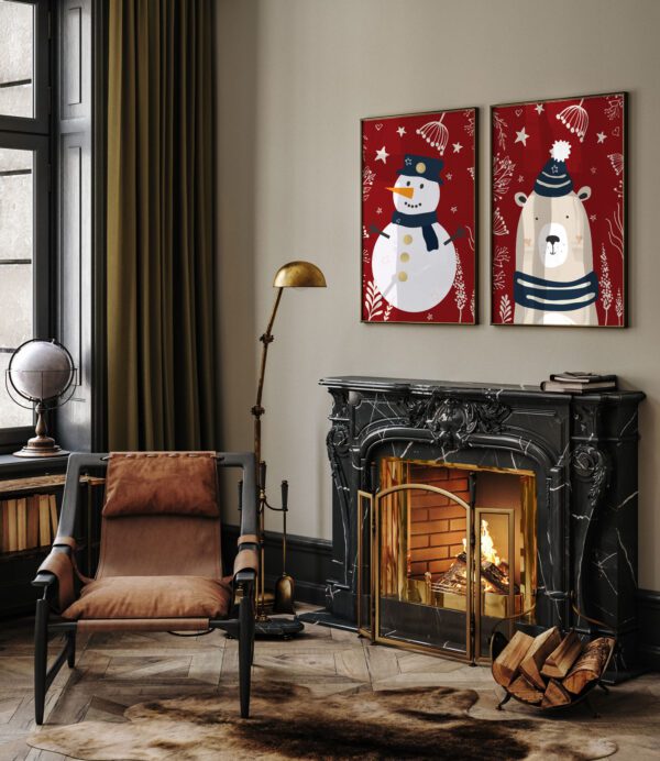 Punasel taustal karumõmm - Vaizdas 2