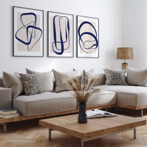 Sinise kujutise komplekt