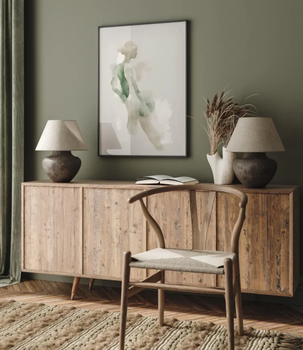 Roheline naise figuur - Vaizdas 2