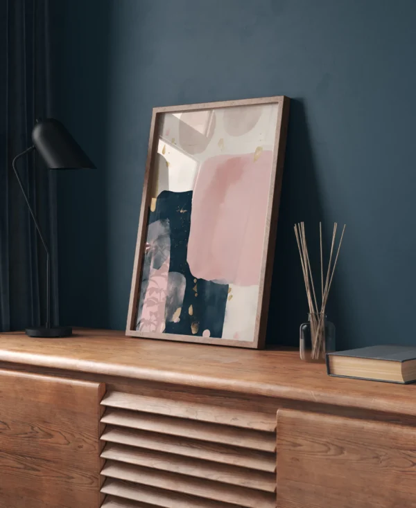 Roosakas sinine vesivärv - Vaizdas 2