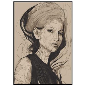 Mustas varjus naine III