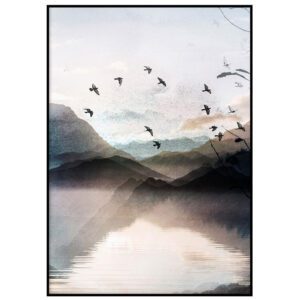 Vesivärvides mäestik II