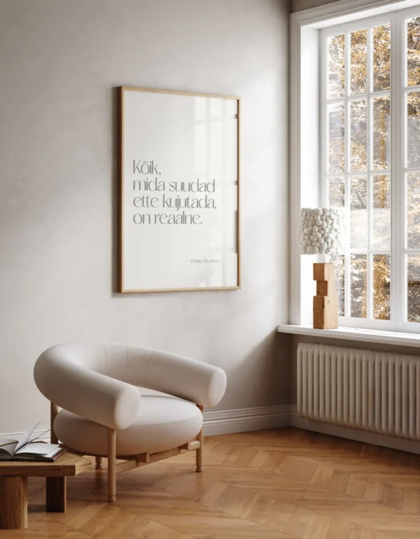 Pablo Picasso ütlus - Vaizdas 2