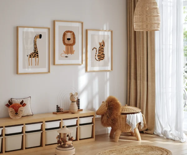 Beežil taustal loomad I - Vaizdas 2