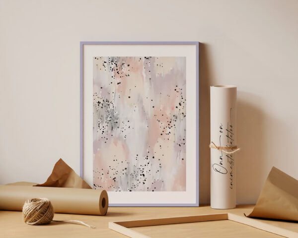 Lilla puidust pildiraam - Vaizdas 4