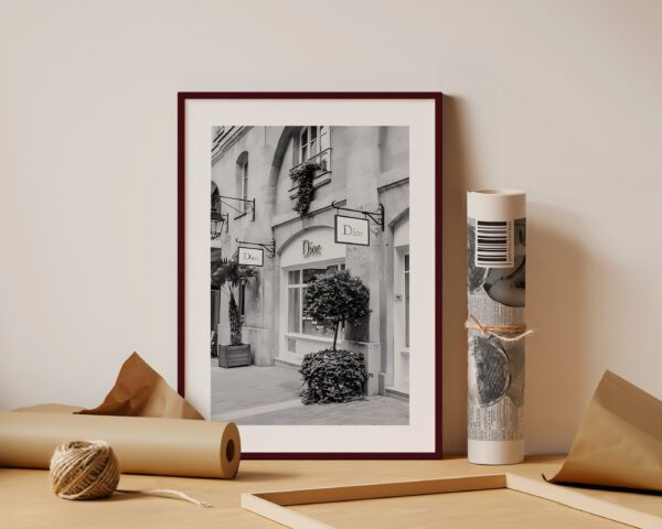 Punane puidust pildiraam - Vaizdas 4