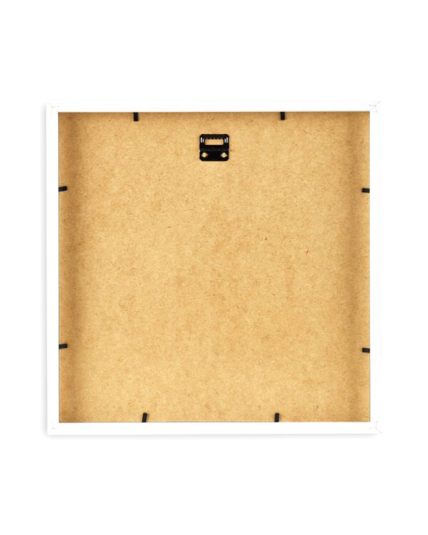 Ruudukujuline valgest puidust pildiraam - Vaizdas 3