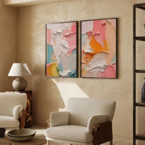 Värvilise maali komplekt