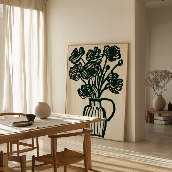 Triibuline lillevaas - Vaizdas 2