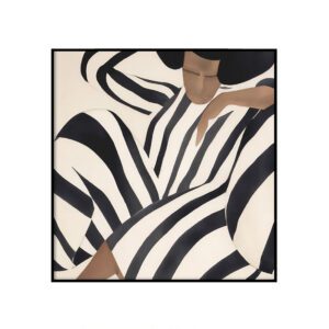 Musta
  valge triibuline naine - ruut