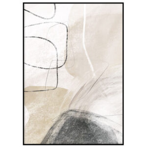 Beež abstraktne print II