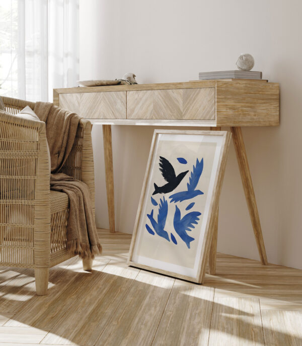 Must ja sinine lind - Vaizdas 2