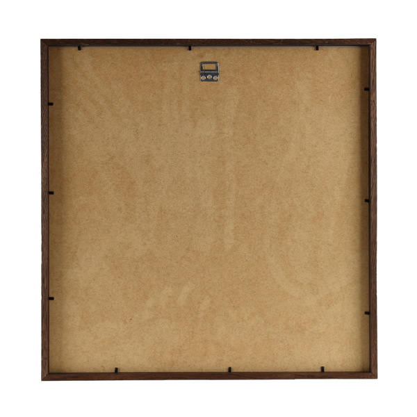 Ruudukujuline tumedast tammepuidust pildiraam - Vaizdas 3